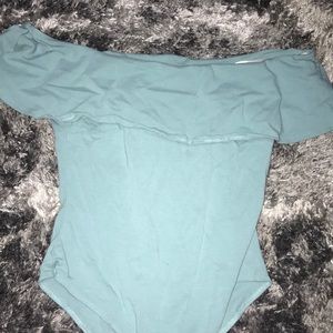 Off the shoulder bodysuit